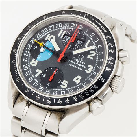 omega speedmaster automatic racing michael schumacher|Schumacher Omega Speedmaster original.